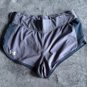Under Armour Women's Athletic Shorts in Navy Blue